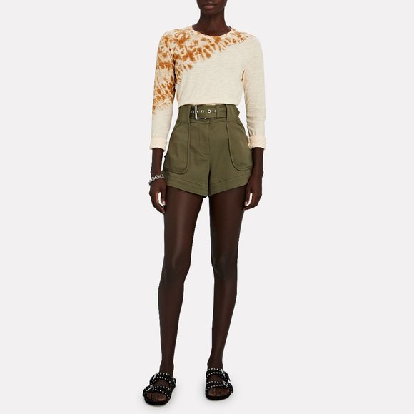 BNWT Proenza Schouler Long Sleeve Tie Dye T-Shirt, size XS (fits true to size). - Picture 3 of 11